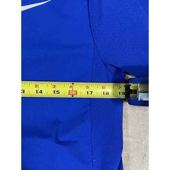 Nike Men's Baseball Pullover Jacket Windbreaker Short Sleeve Blue NEW $85 Small‎ - Picture 5 of 8